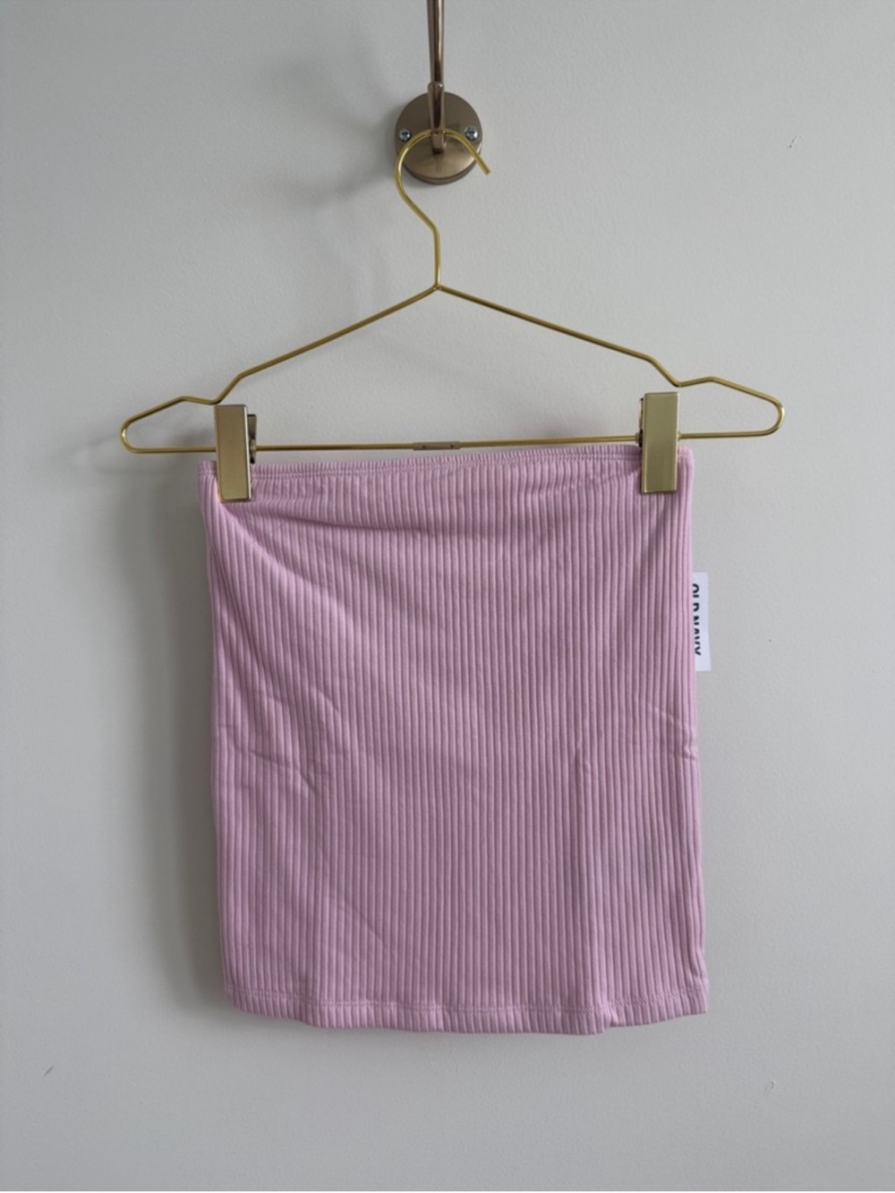 Ribbed Pink Old Navy Tube Top size small